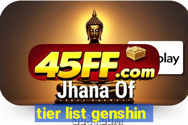 tier list genshin